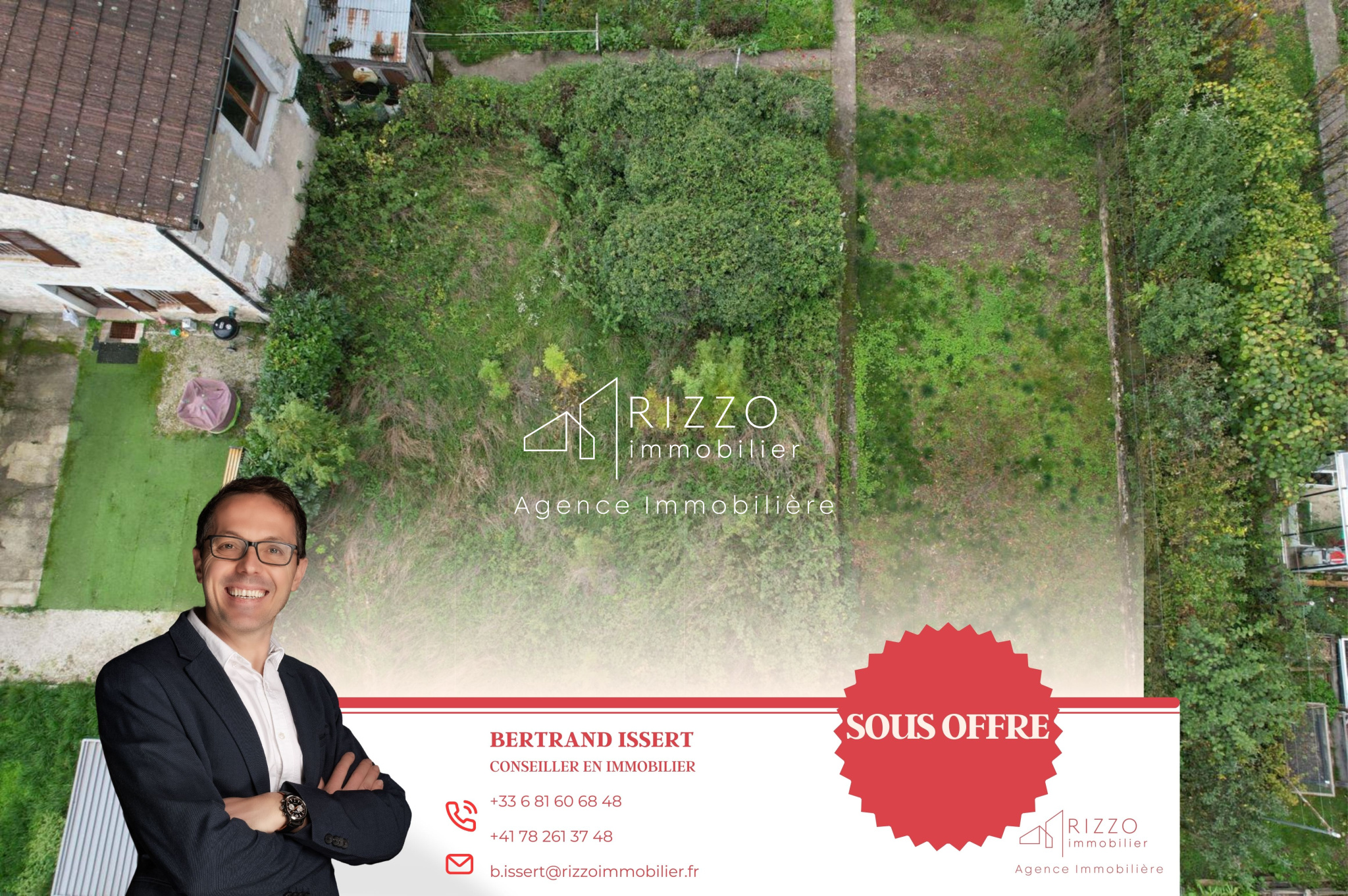 Nouveau: Terrain Constructible au Cœur de Sergy (01)