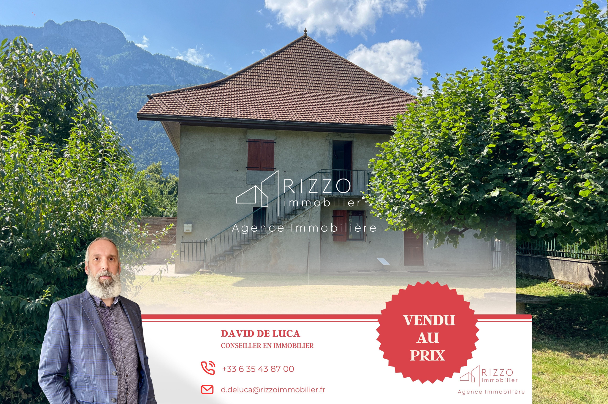 Maison 120 m2 avec dépendances sur 771 m2 de terrain - Bonneville centre