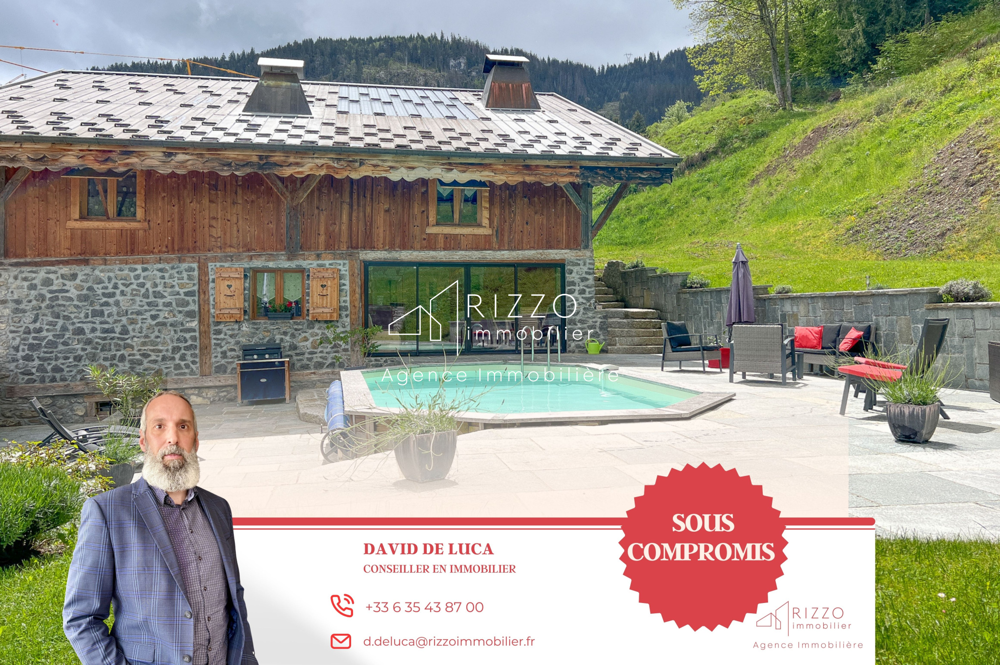 Chalet prestige de 274 m2 habitables avec vue panoramique
