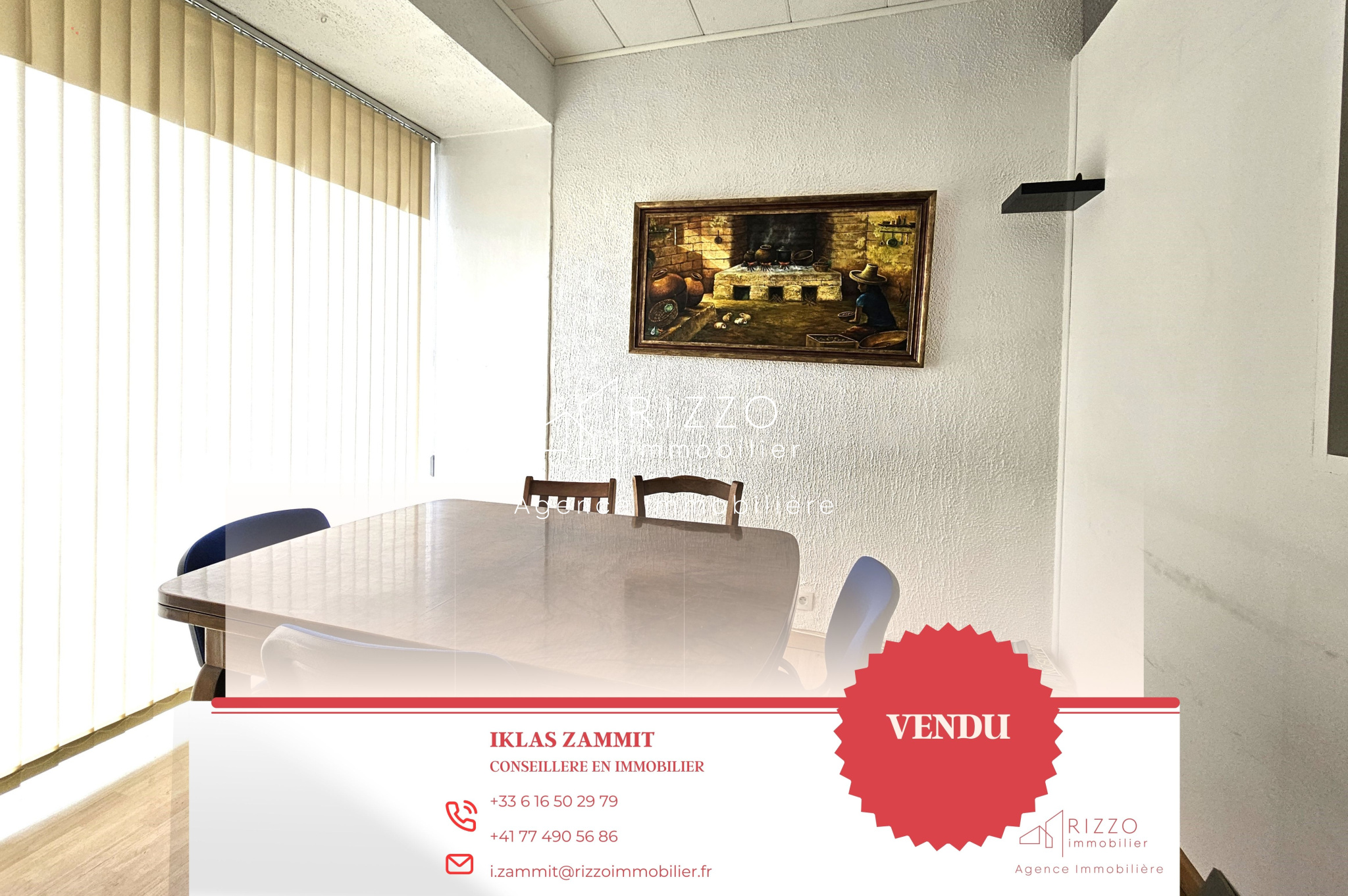 Centre de Gex, local commercial de 51m2 au sol