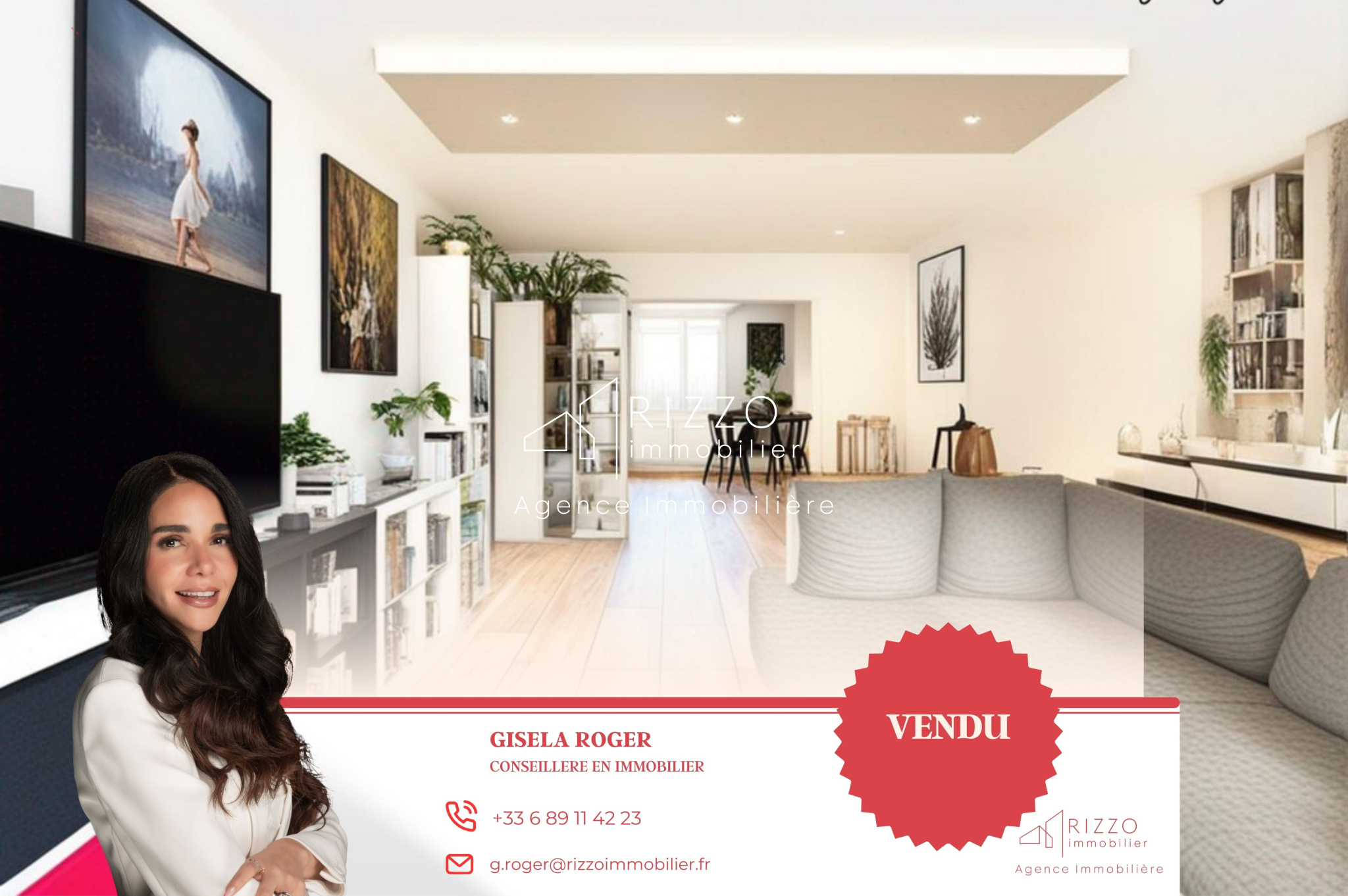 Exclusivité  Appartement 75 m2 annecy-Cran Grevier.