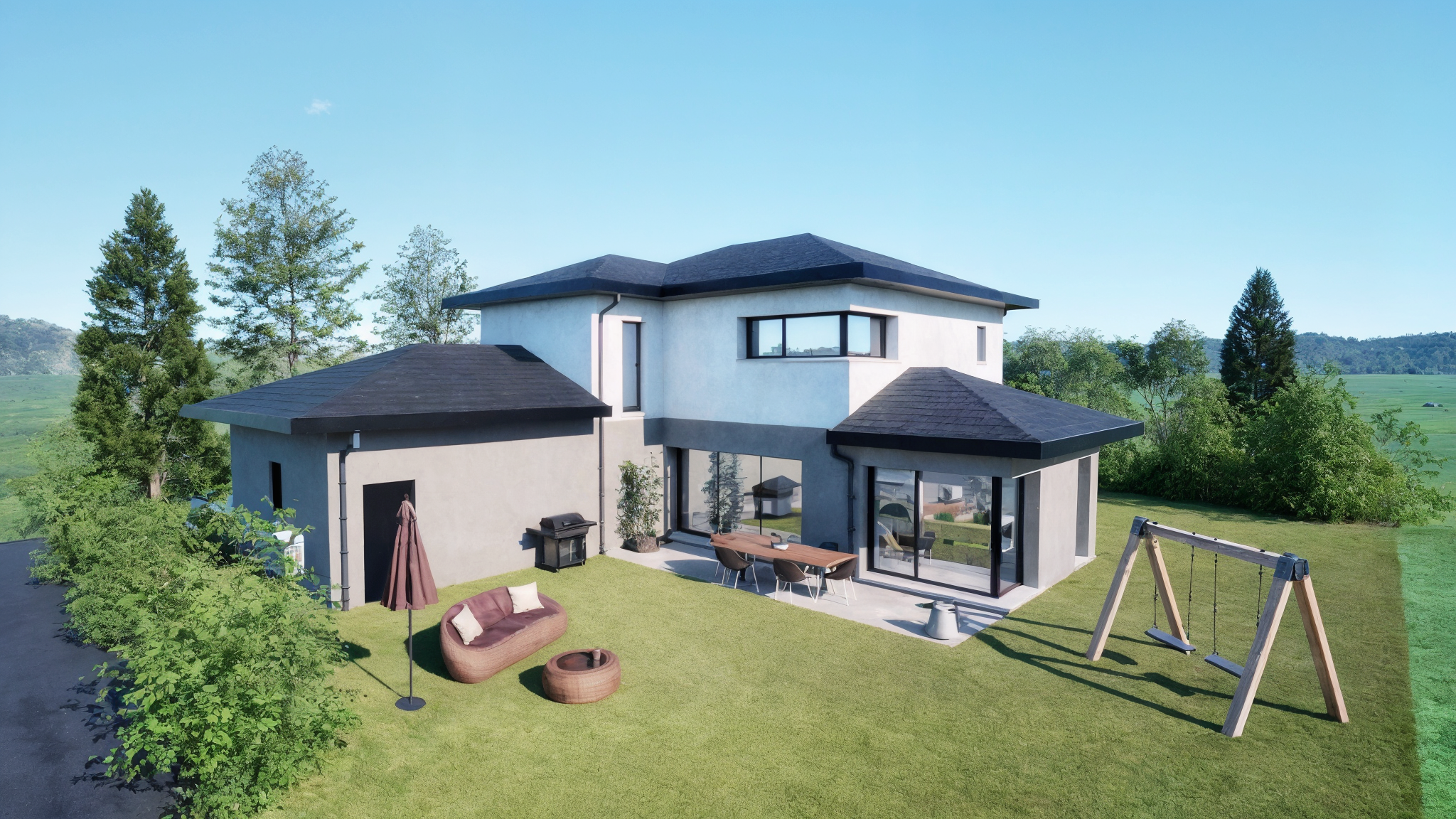 Prévessin-Moëns : Villa d'exception dans un cadre privilégié