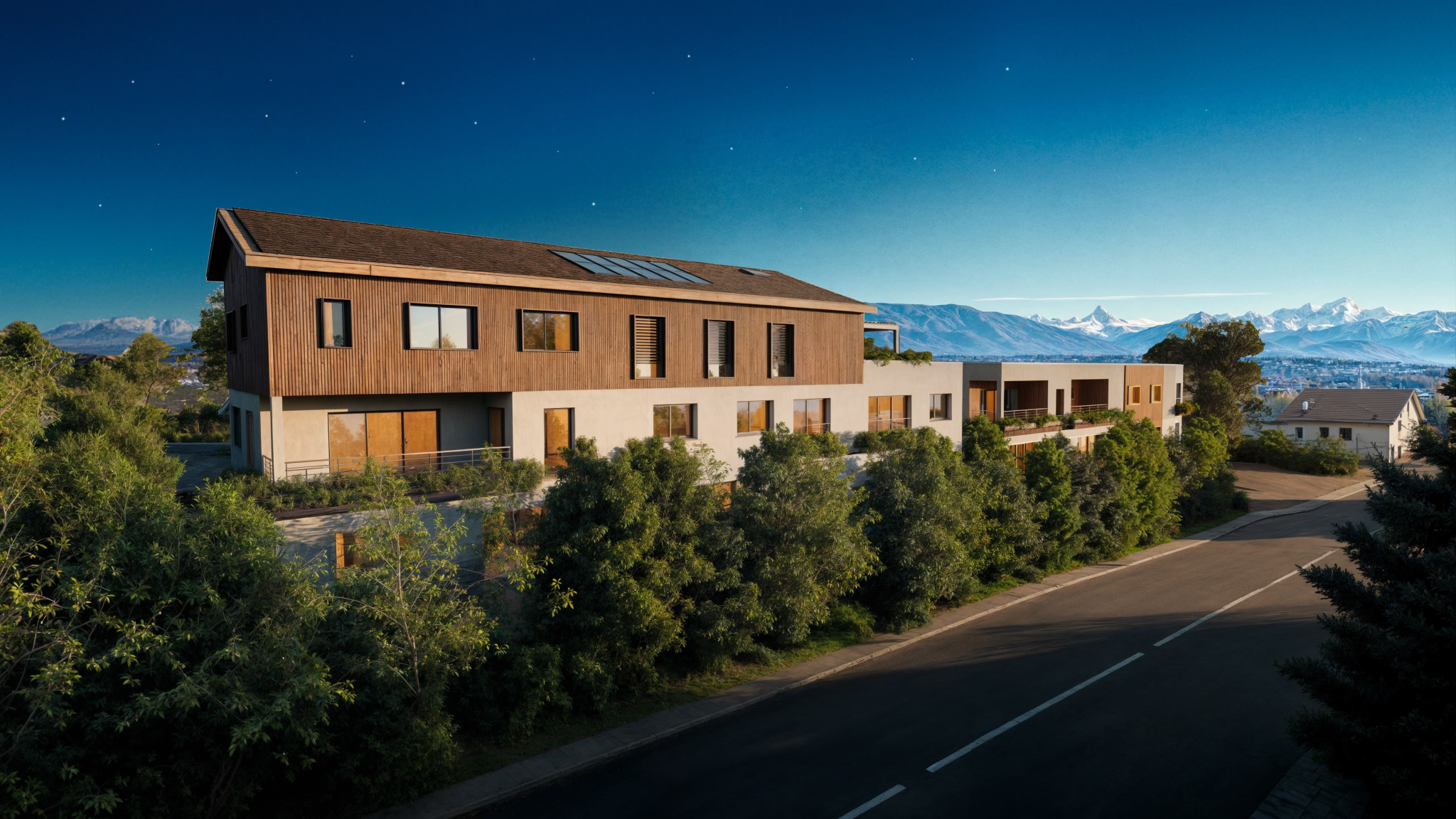 Découvrez cet appartement d&#39;exception en rez-de-jardin situé dans la charmante commune d&#39;Ornex, aux portes de
