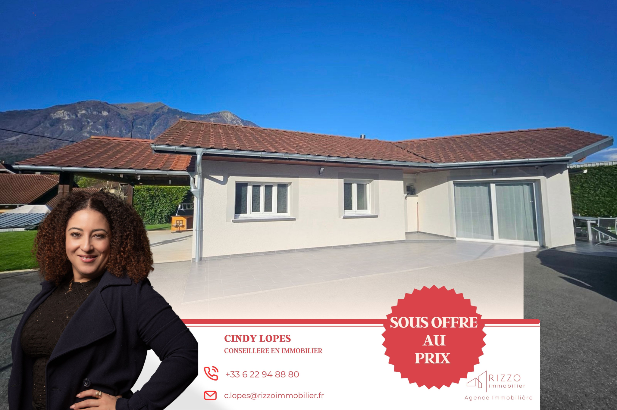 Maison individuelle de plain-pied à Vougy