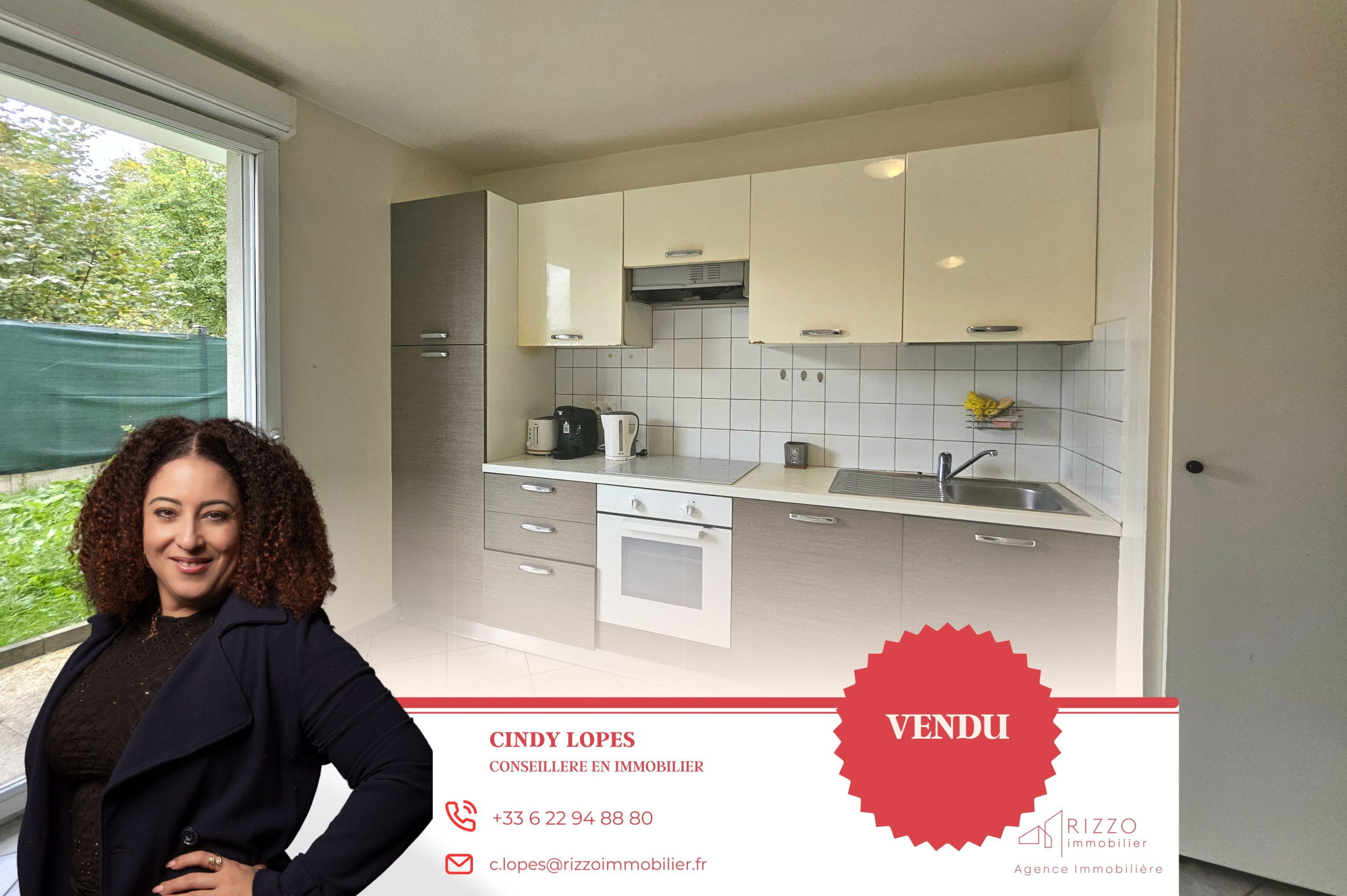 Appartement F3 en rez de jardin de 67m2 avec terrasse et jardin