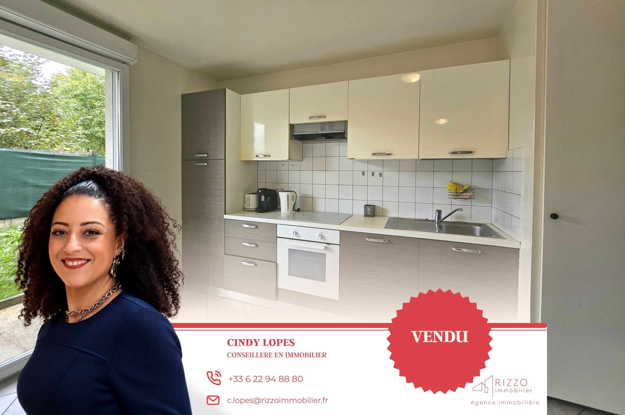 Appartement F3 en rez de jardin de 67m2 avec terrasse et jardin
