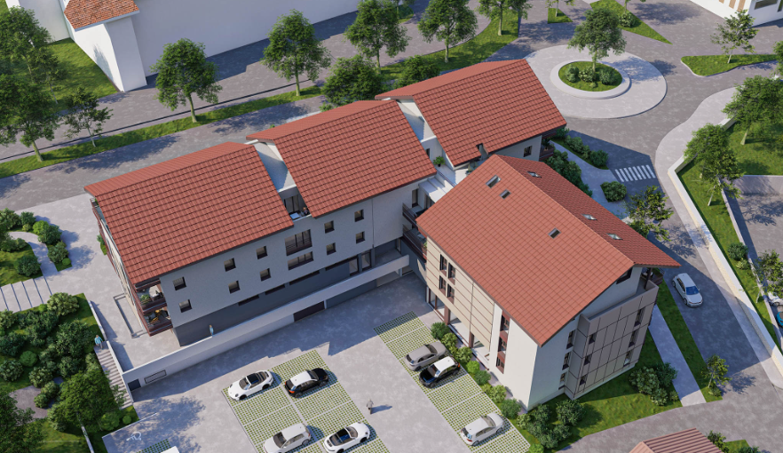 Appartement T2 avec cave et place de parking