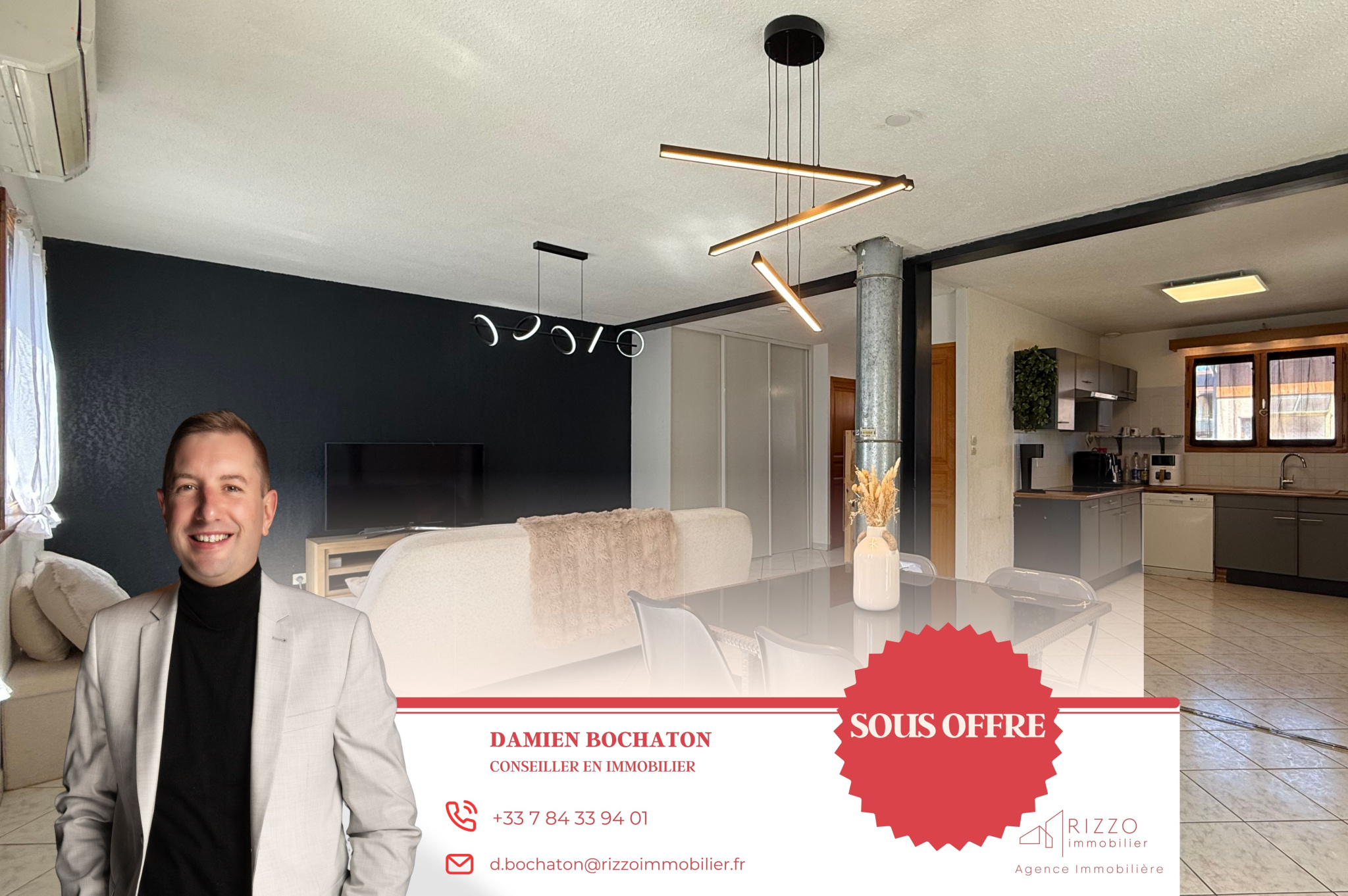 Maison de 107 m2 - 3 chambres avec jardin