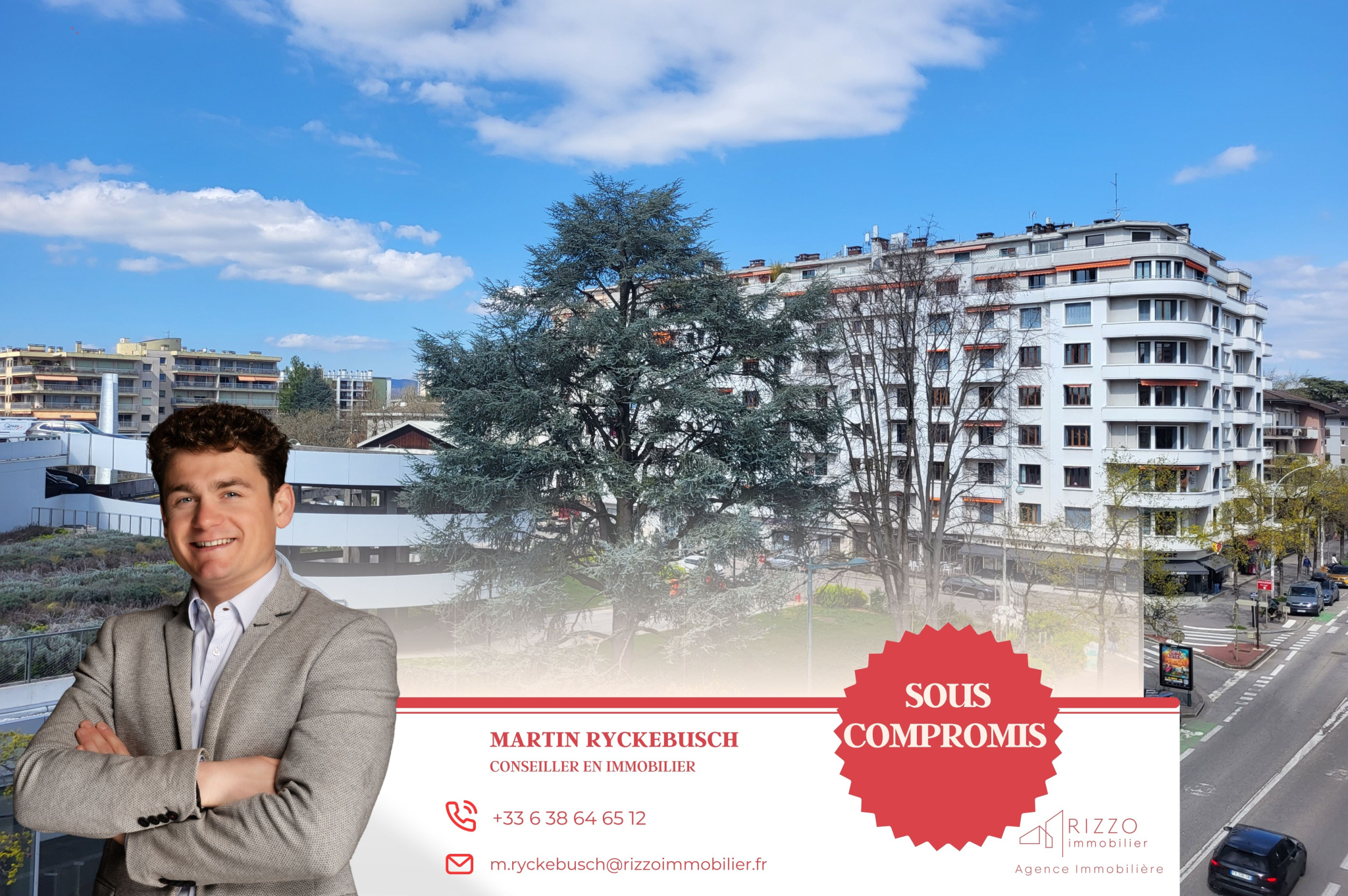 ? Appartement T2 lumineux avec balcon   Quartier Parmelan-Albigny