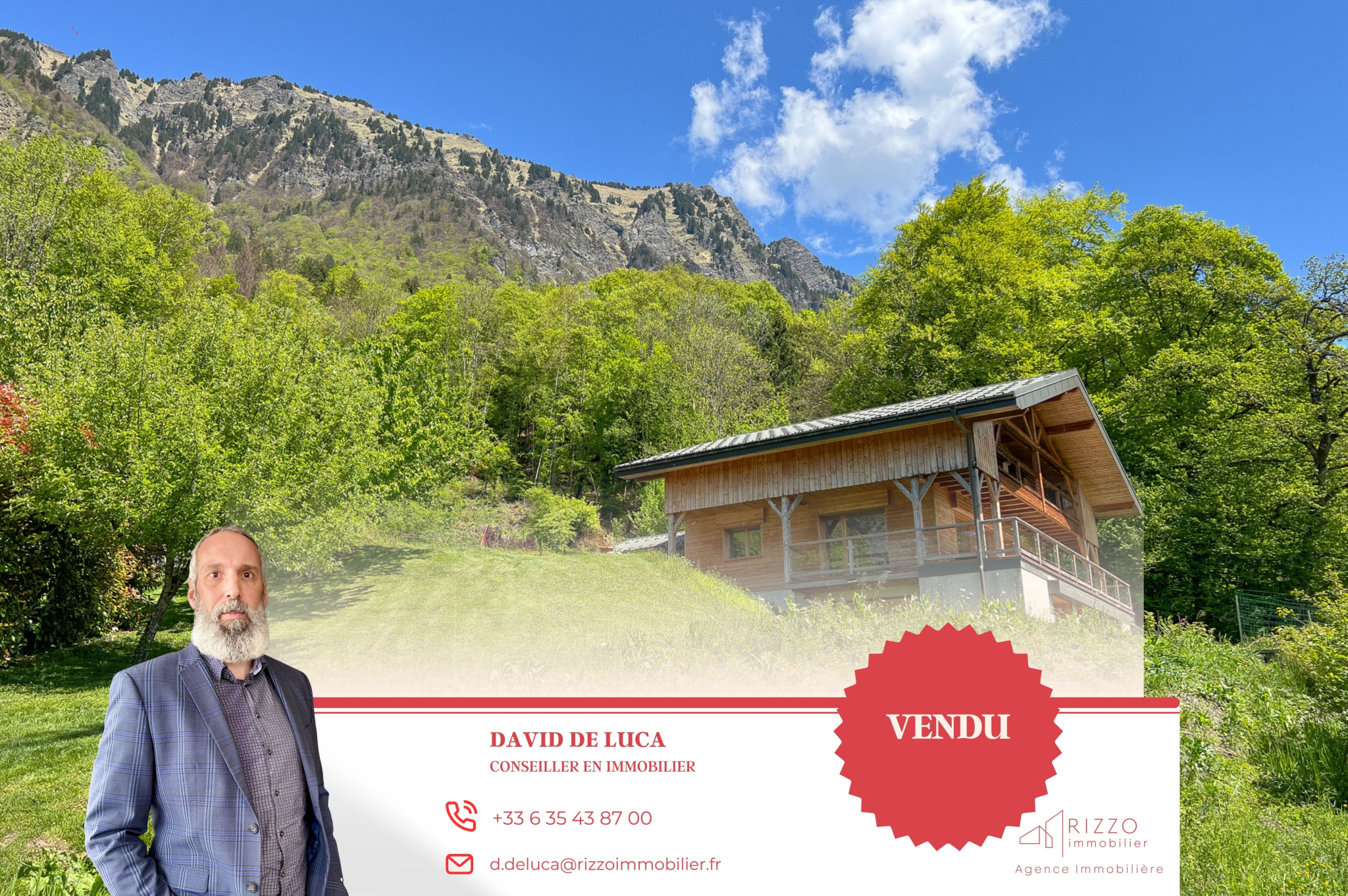 Chalet bioclimatique passif, 8 pièces, de 210 m2 habitables avec vue panoramique - MIEUSSY