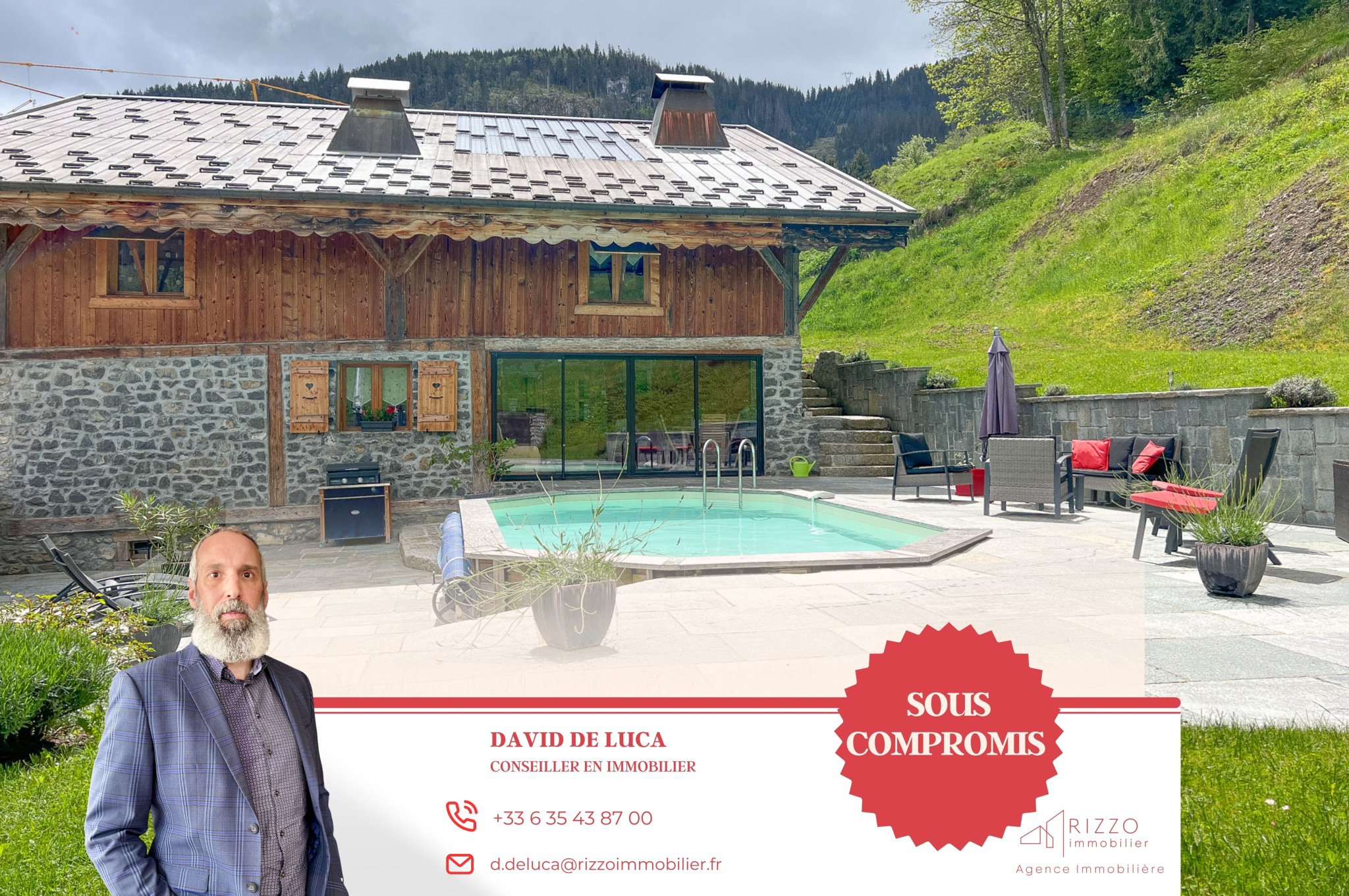 Chalet prestige de 274 m2 habitables avec vue panoramique