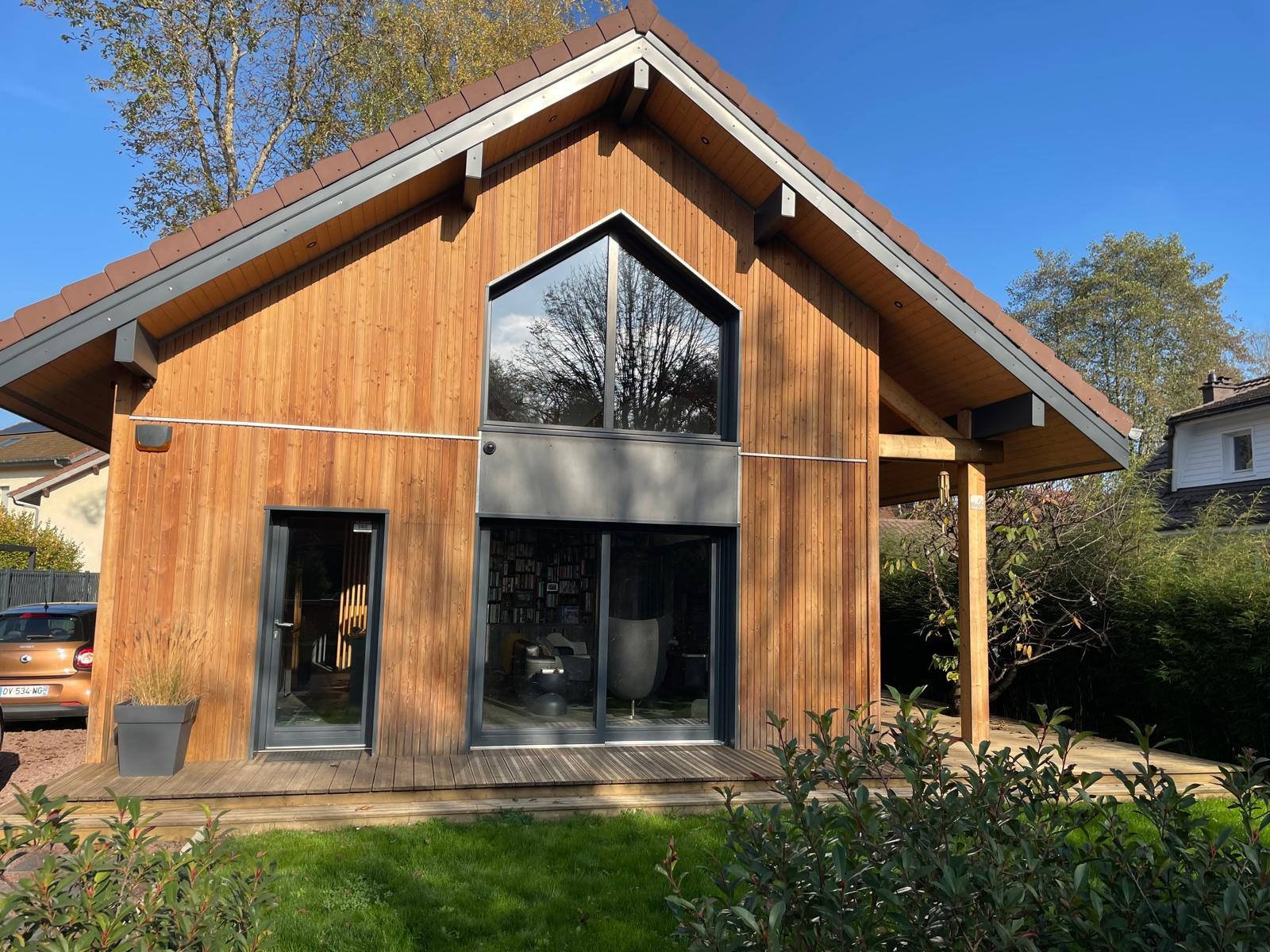 Maison d'architecte en bois