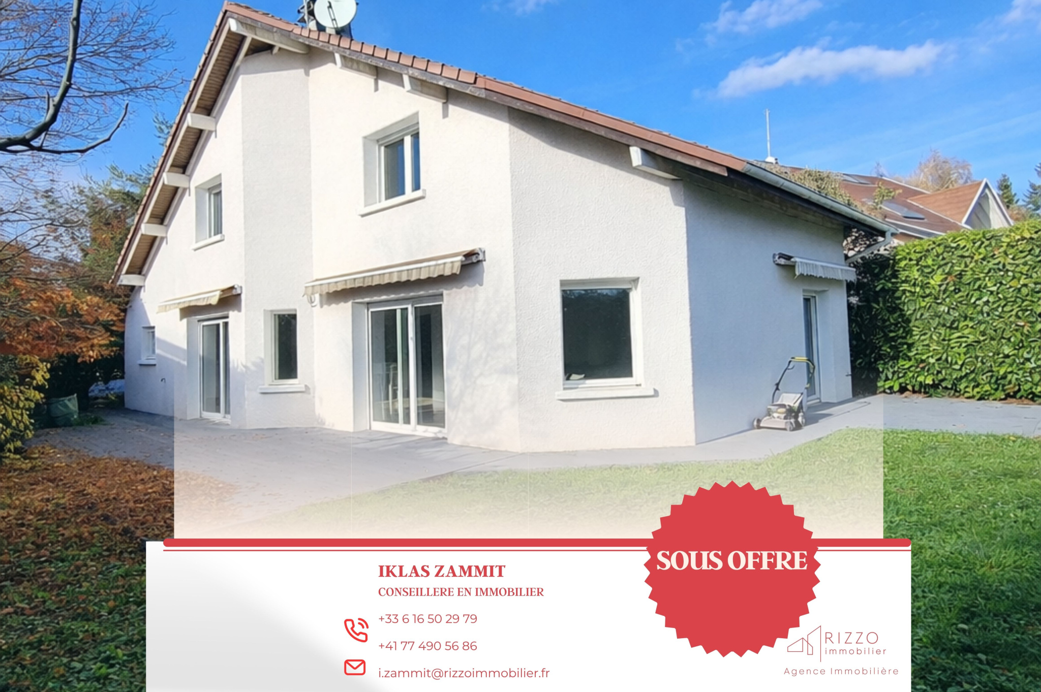 PRÉVESSIN-MOËNS   Maison T6 de 180 m2