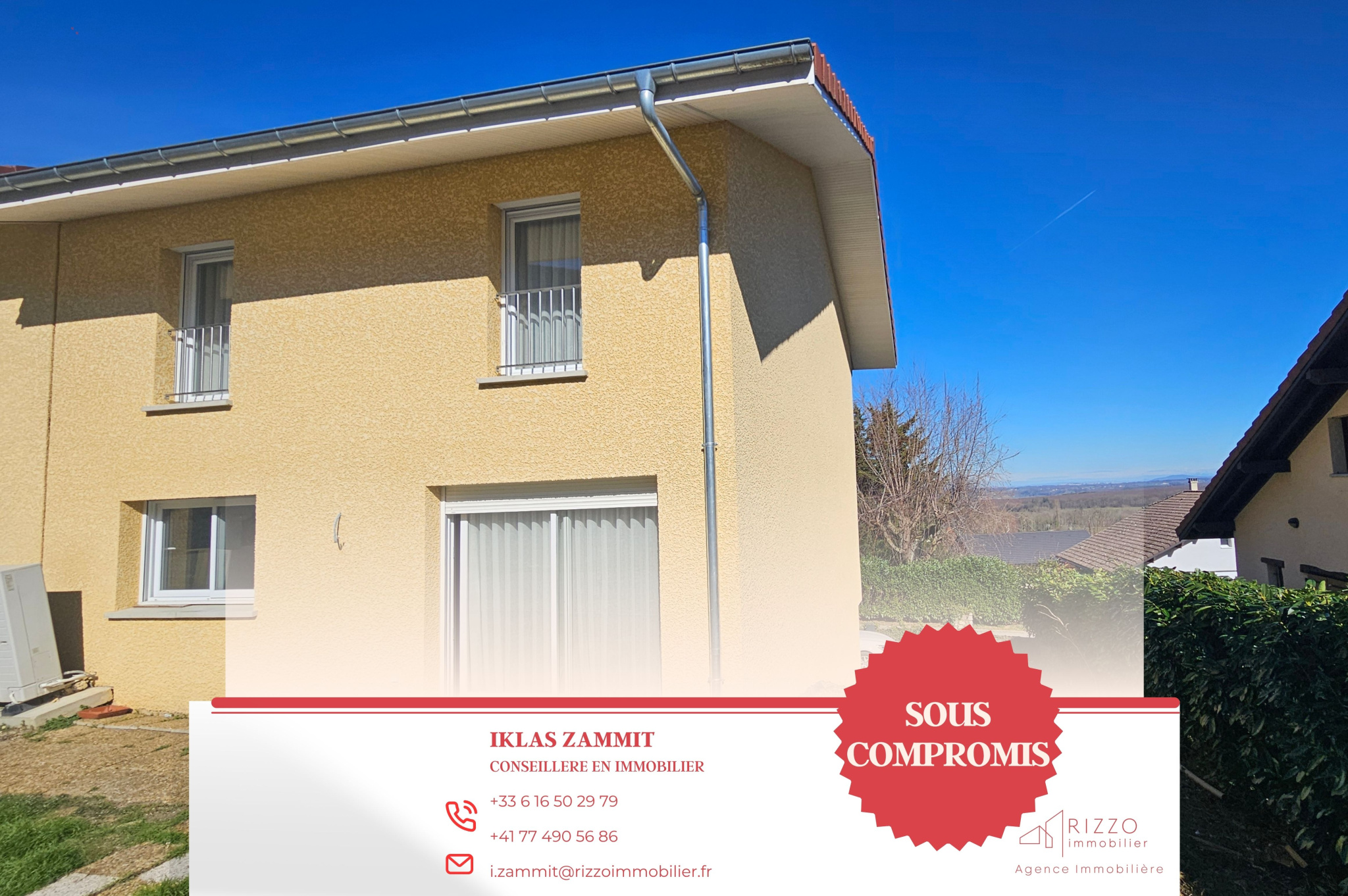 Chevrier, maison 180m2 de type 5 avec garage