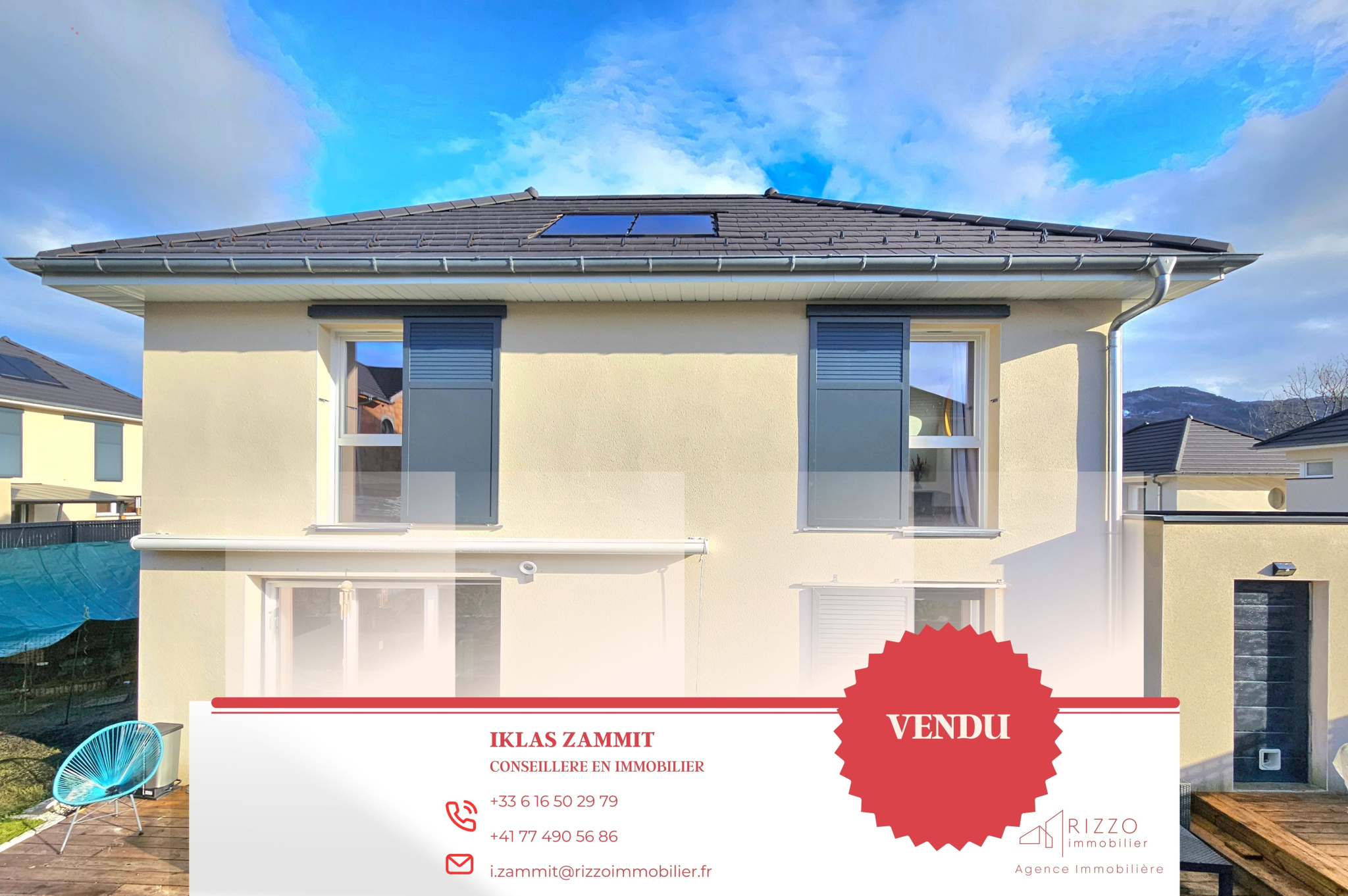 Charmante maison récente, 5 pièces de 102m2 à Arenthon
