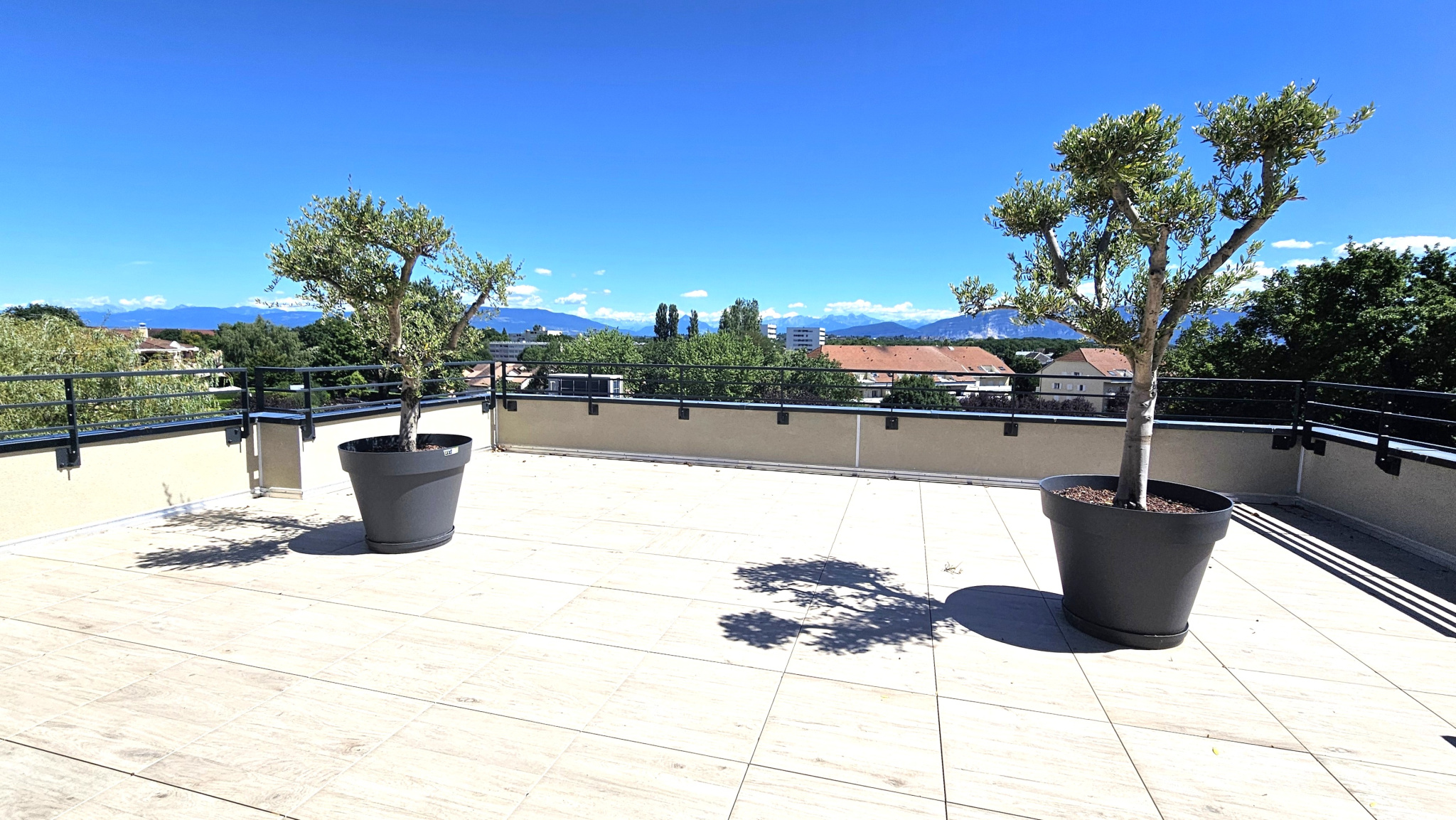 T4 de 107 m2 avec jardin, terrasse, et rooftop à Ferney-Voltaire